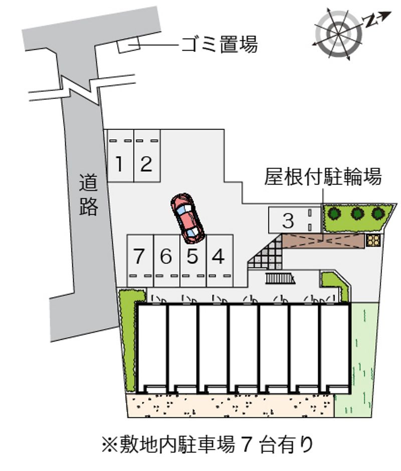 レオネクストアイランド　パレス 配置図