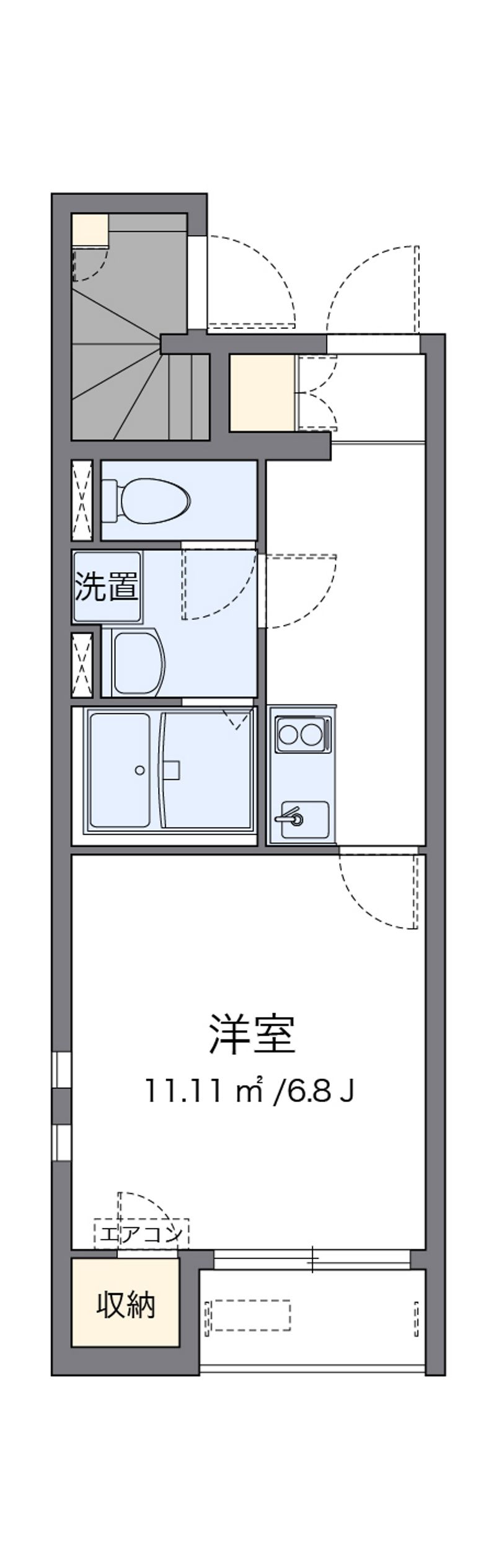 クレイノフォンテ 間取図