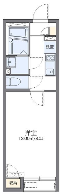 レオネクストゼフィール 間取り図