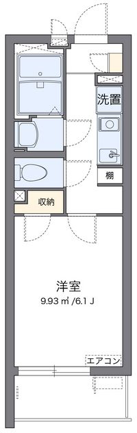 ヴィアロ大田中央レジデンス 間取図