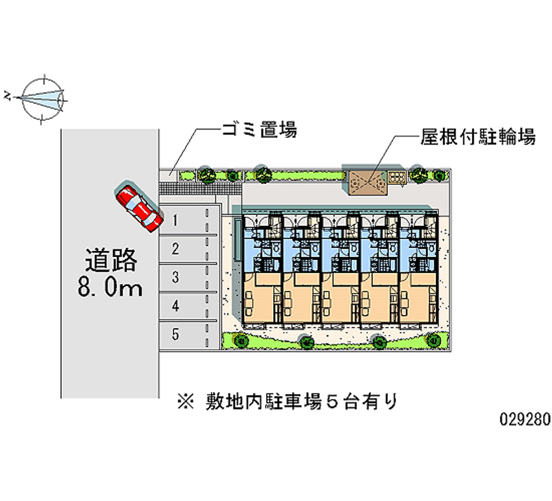 レオパレスステラ 区画図