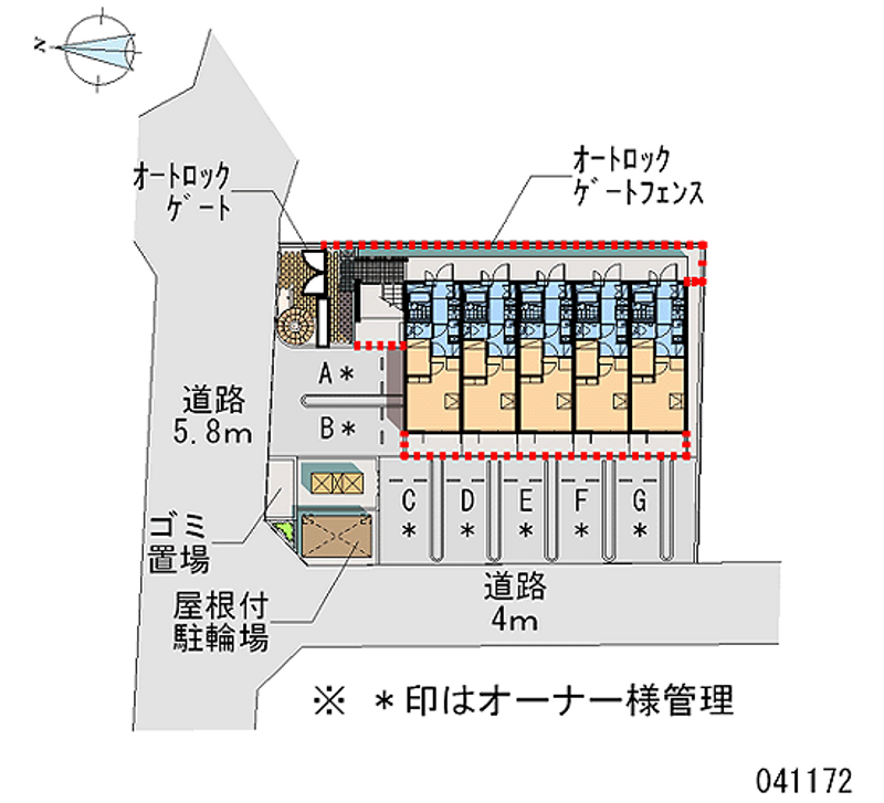 区画図