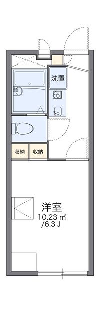 レオパレスサザン・クロス 間取り図