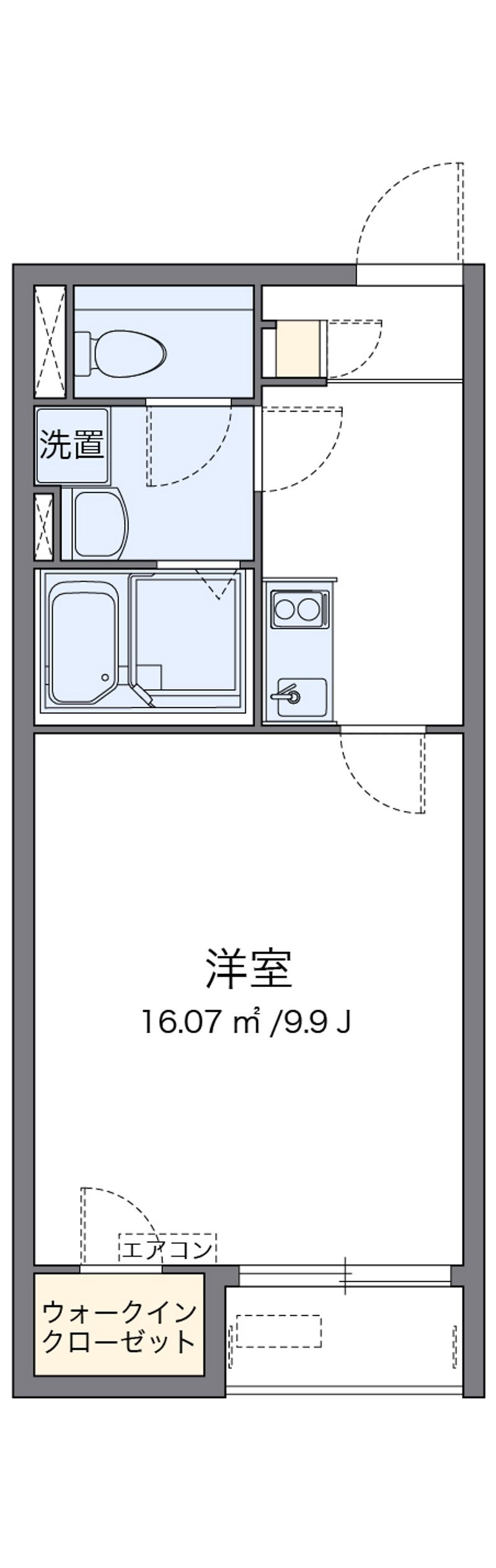 レオネクストル　ポール 間取図