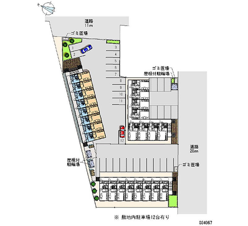 34067 Monthly parking lot