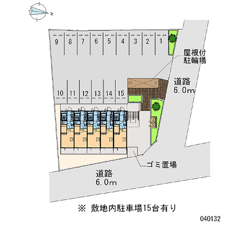 レオパレスＥａｇｌｅ南丹 月極駐車場