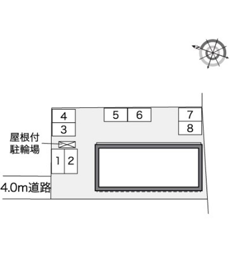 レオネクスト倉富 駐車場