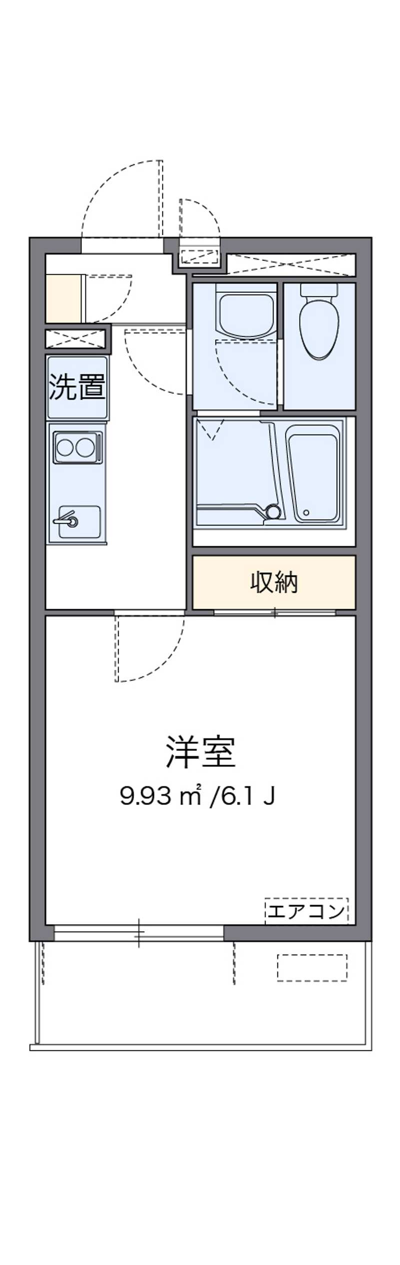 クレイノウィステリアⅣ 間取り