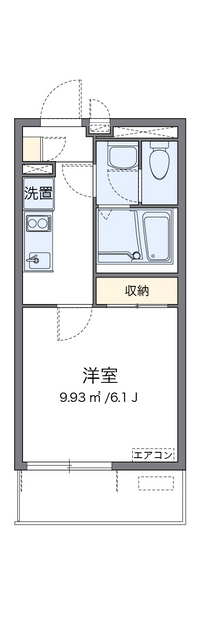 クレイノウィステリアⅣ 間取り図