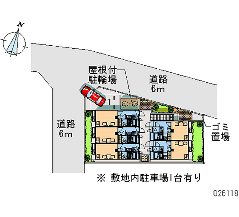 26118 Monthly parking lot