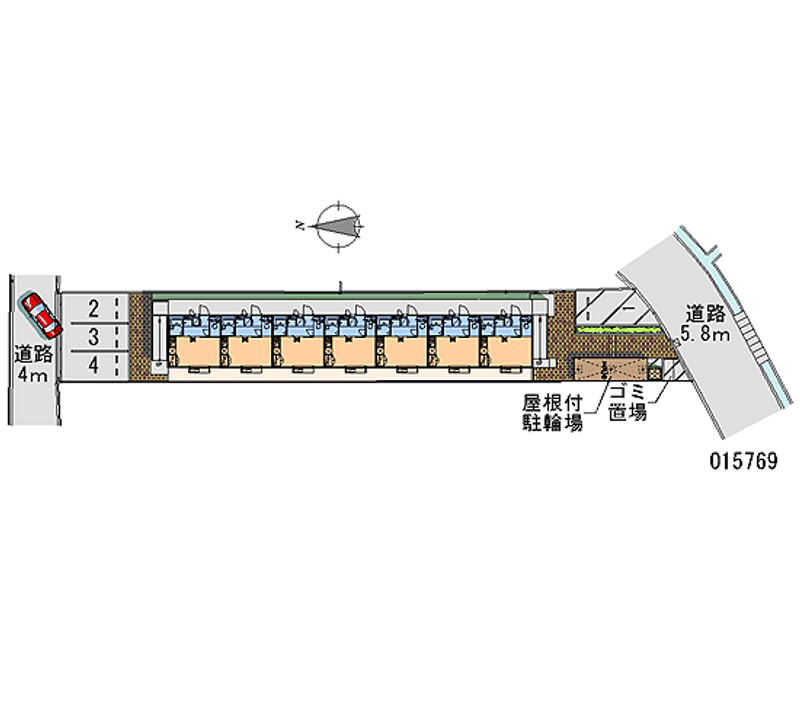 レオパレスＣｏｍｆｏｒｔ　Ｈｏｕｓｅ 区画図
