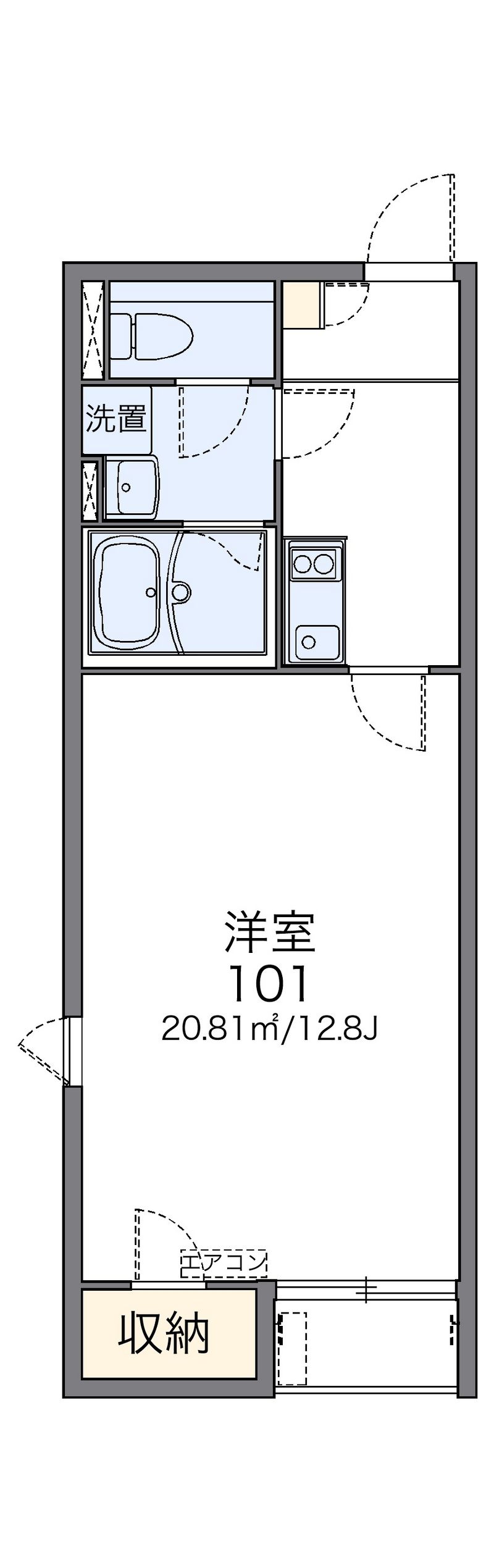 レオネクスト山根 間取図
