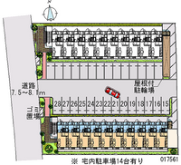 17561 Monthly parking lot