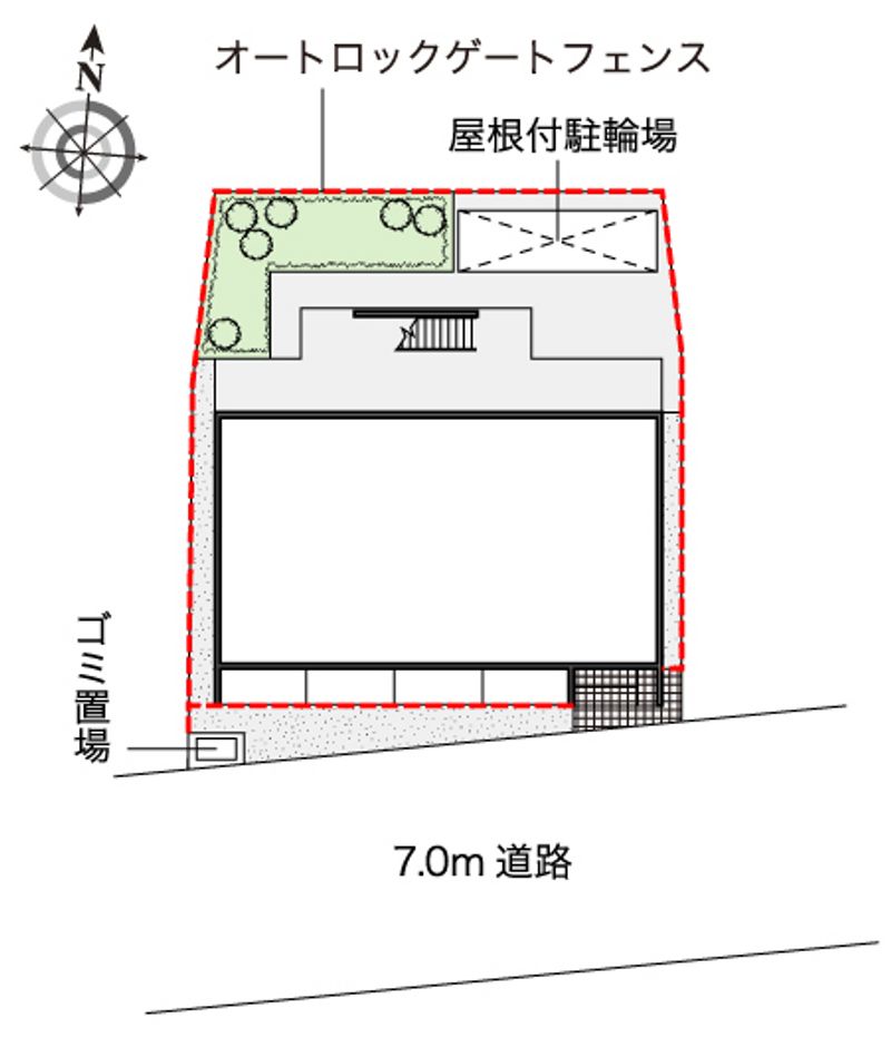 レオネクストグランツ藤２３ 配置図