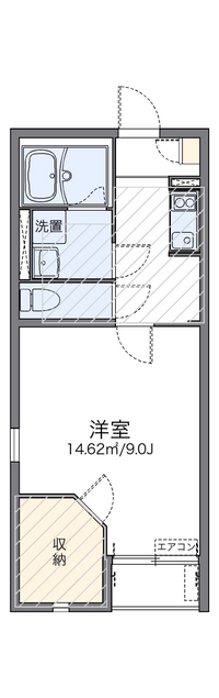 レオネクストオアーゾ 間取り図