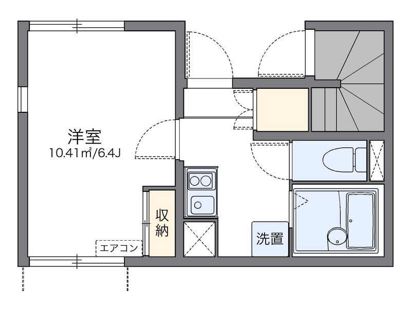 レオネクスト大輝 間取図