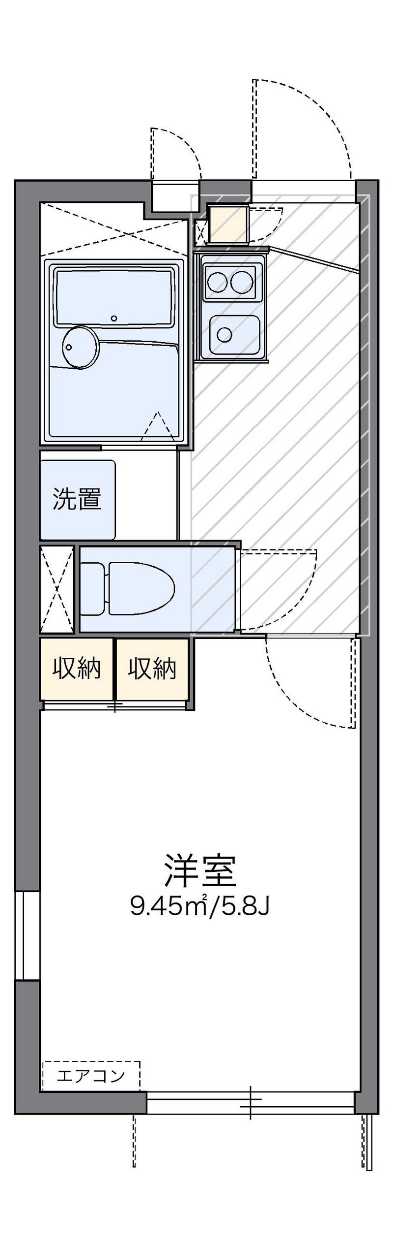 leopalace Soyokaze Floor plan