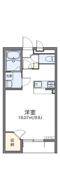 レオネクストリバー 間取り図