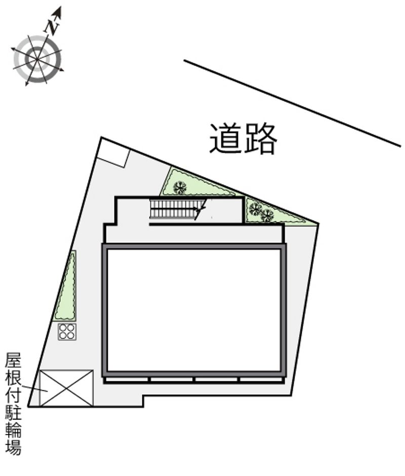 レオパレスパスぺール 配置図
