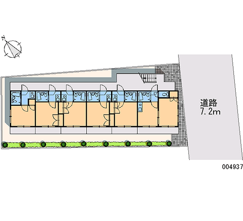 レオパレス南荻窪第２ 区画図