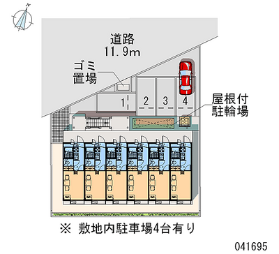 41695 Monthly parking lot