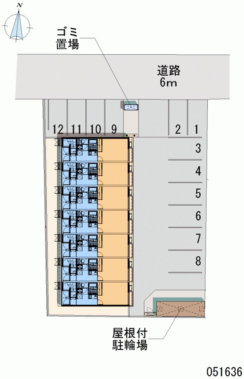 51636 Monthly parking lot