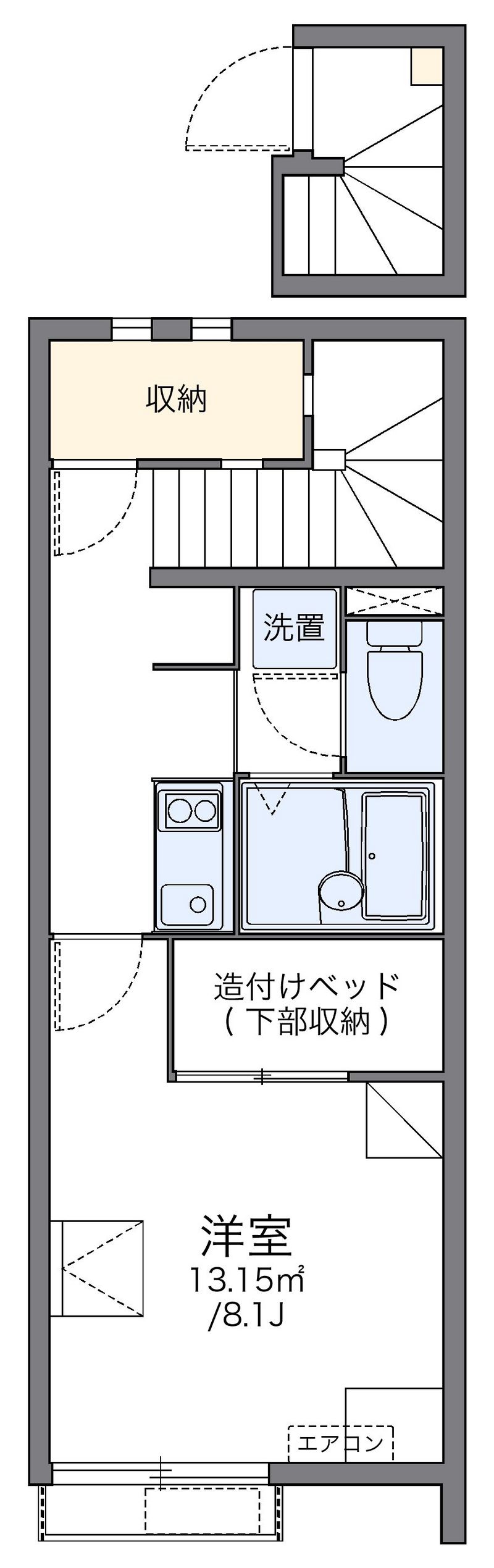 レオネクストアン　エトワール 間取図