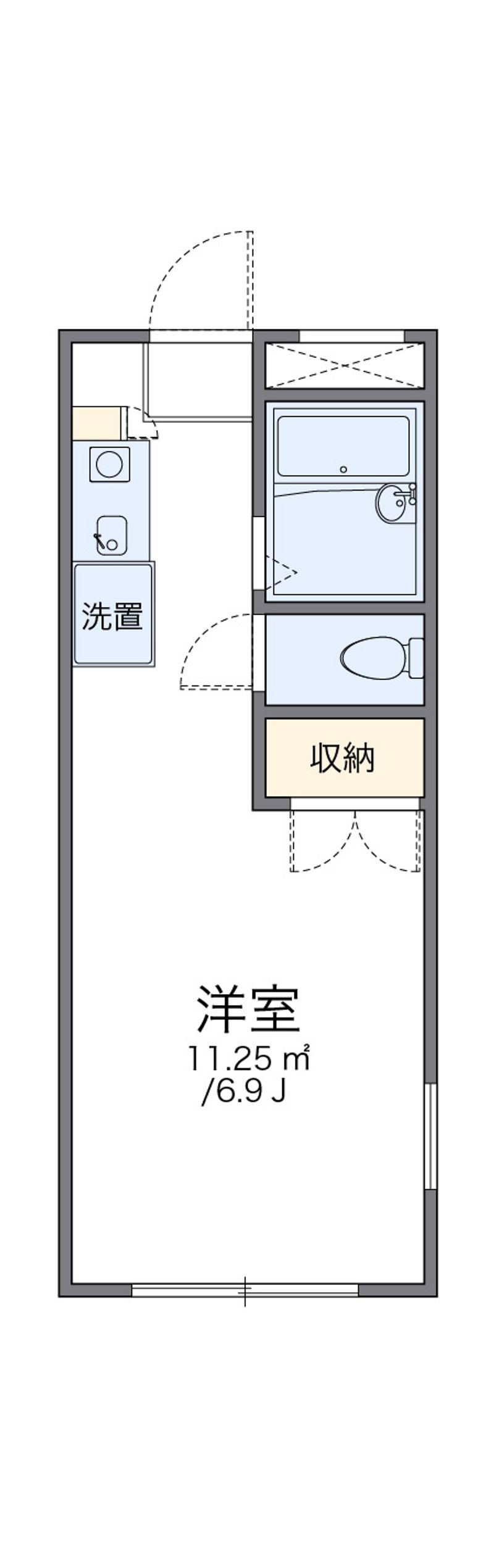 leopalace Charmant Kita Koshigaya II Floor plan