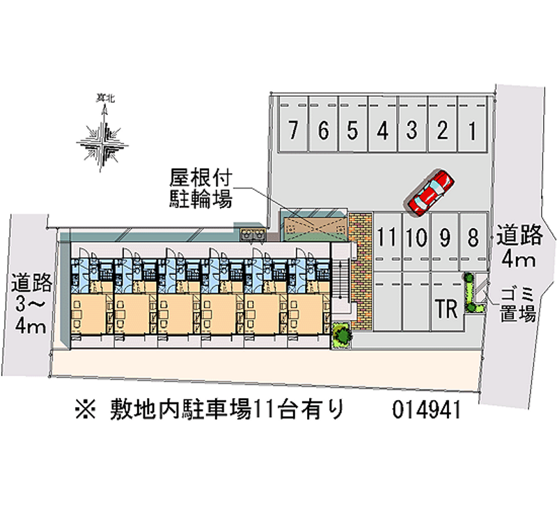 14941月租停車場