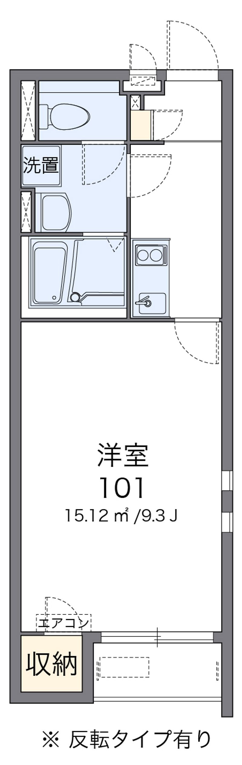 クレイノリヴェールブリス 間取図