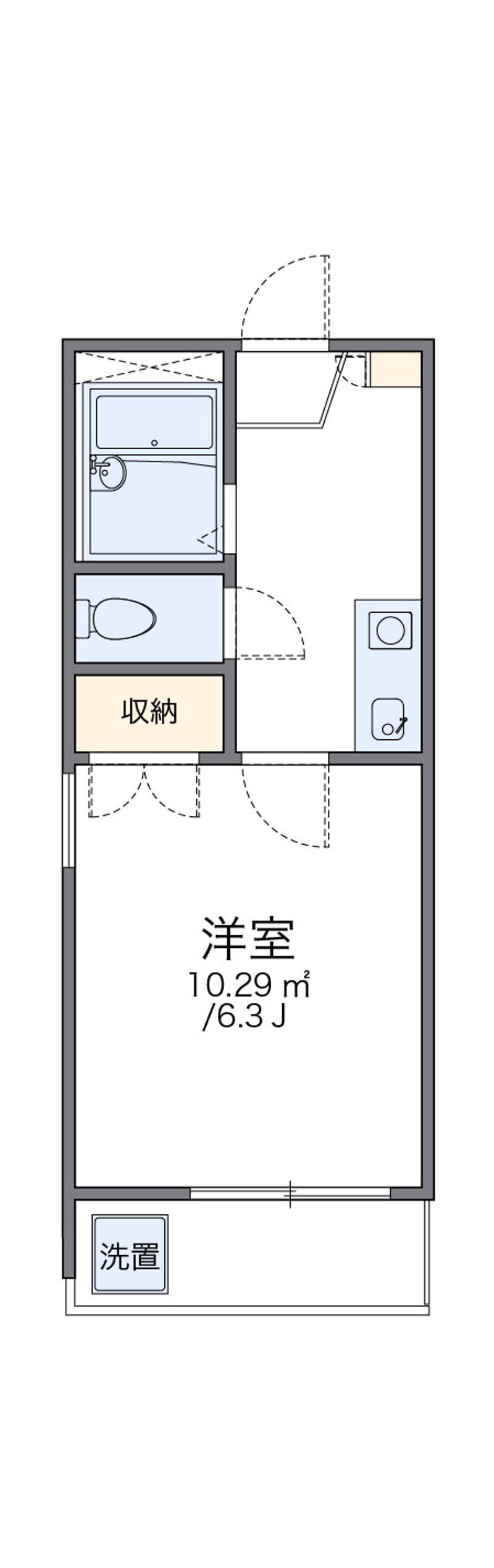 レオパレス師岡 間取り