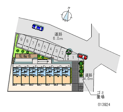 13924 Monthly parking lot