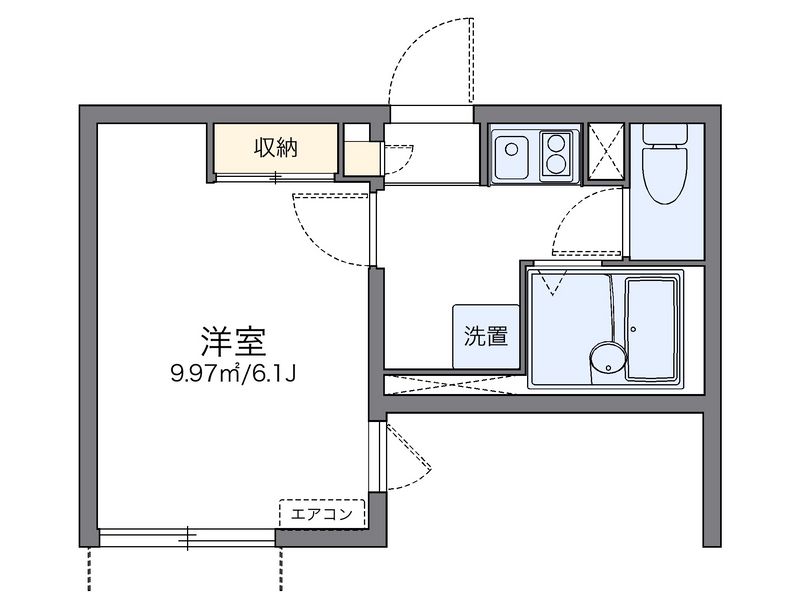 レオネクスト湘南なかぜ 間取図