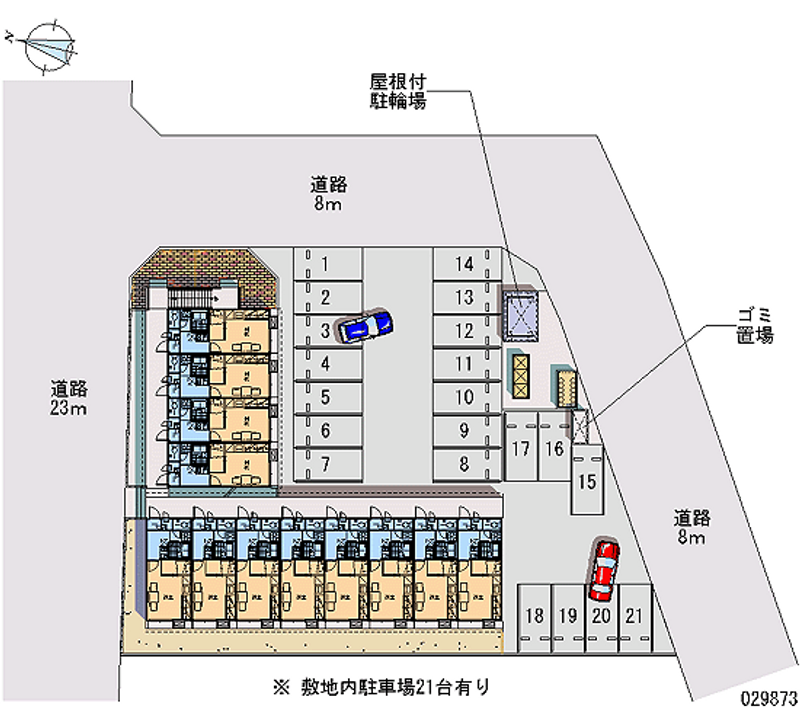 29873 Monthly parking lot