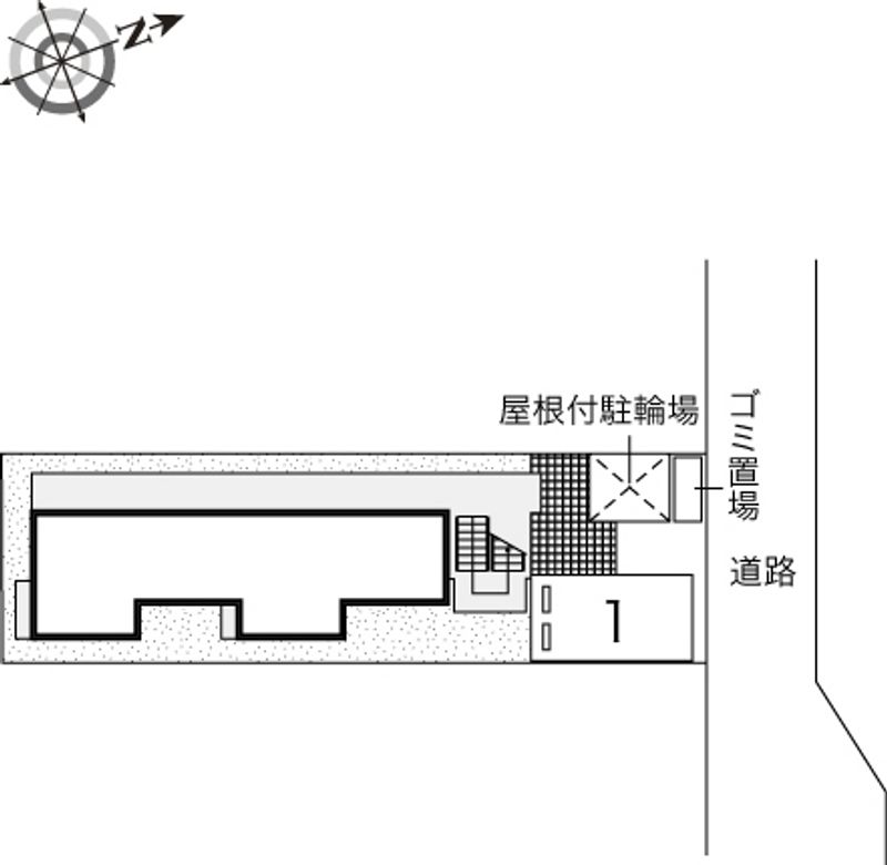レオネクスト旭鶴Ⅱ 配置図