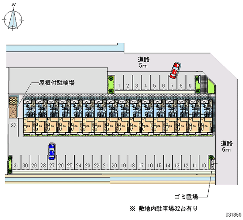 31850 bãi đậu xe hàng tháng