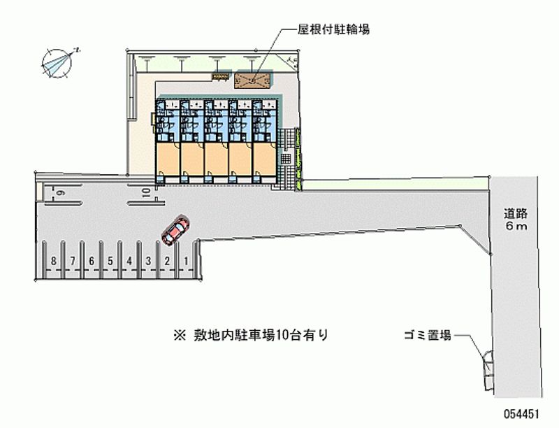 54451月租停車場