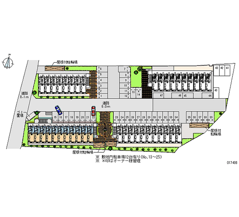 17486 Monthly parking lot