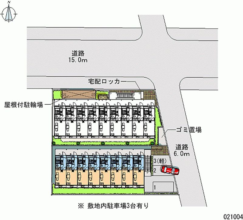 レオパレスネイバーズＳ 月極駐車場