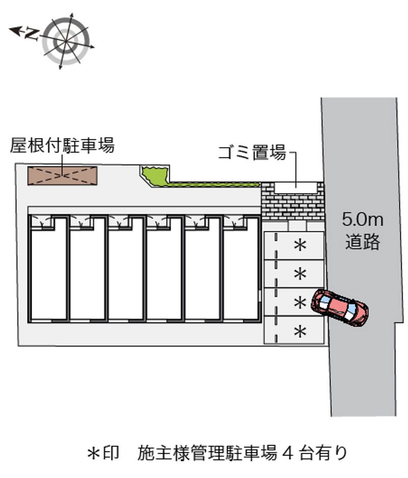 レオネクスト鳥飼　ＮＡＮＰＯ 配置図
