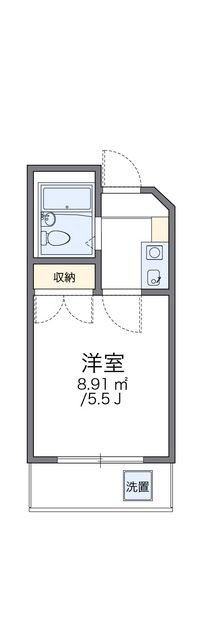 レオパレス蒲田 間取り図