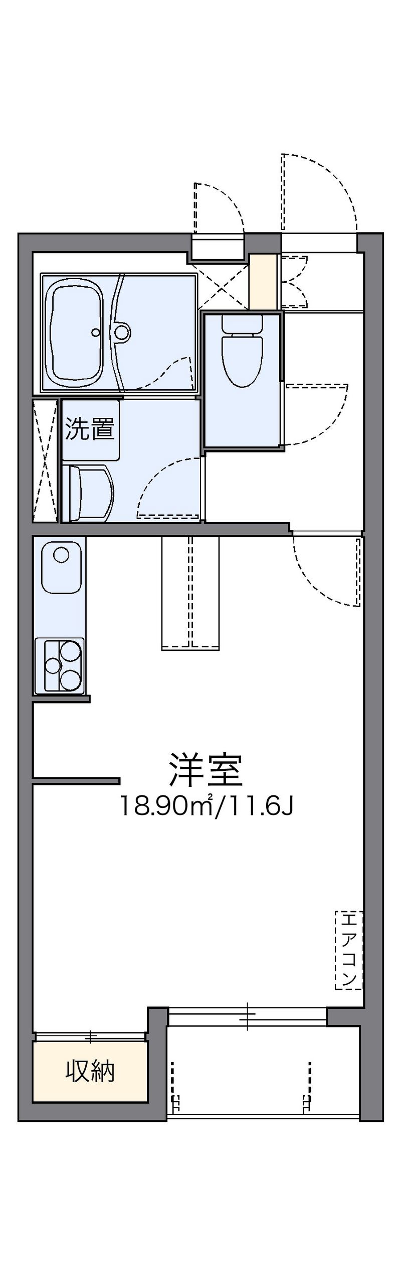 レオネクスト松原第三 間取図