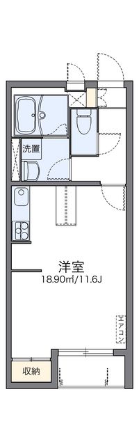 レオネクスト松原第三 間取り図