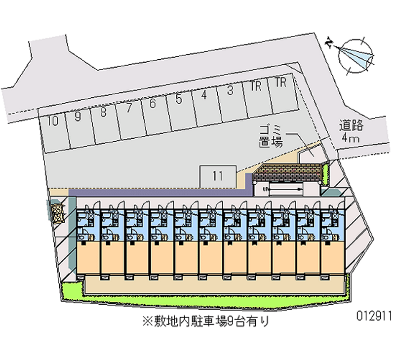 12911月租停車場