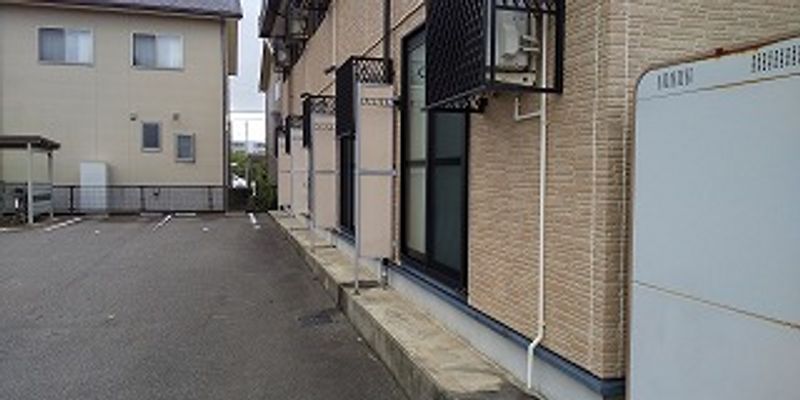 レオパレスエスエスⅠ バルコニー