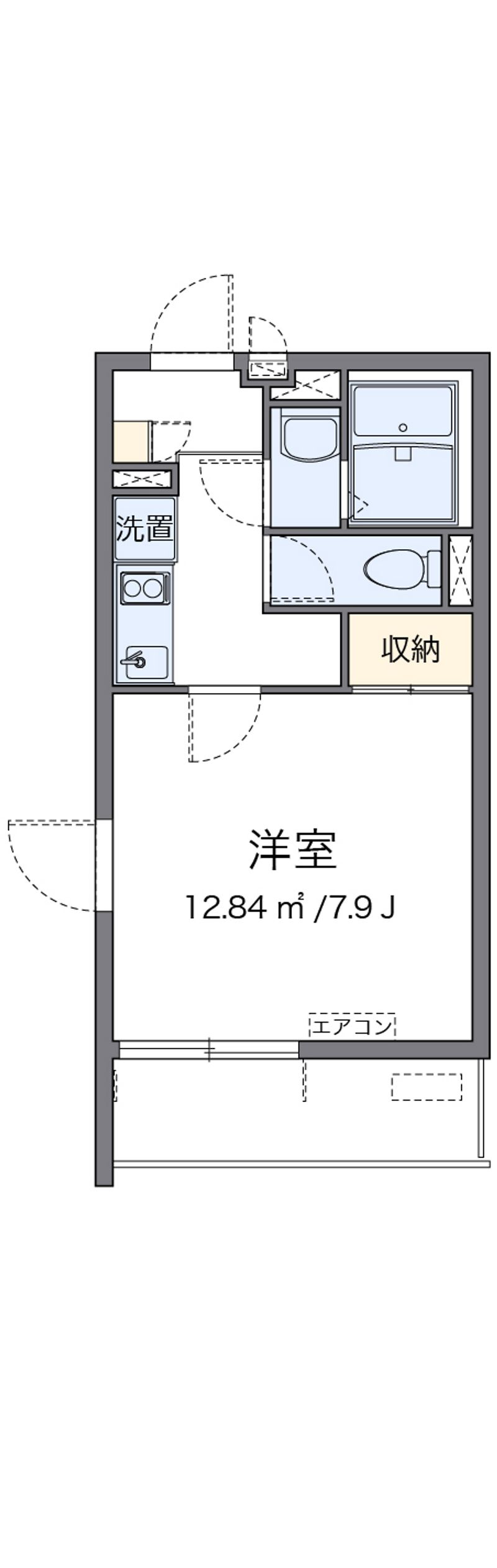クレイノアンジュ鶴間 間取図