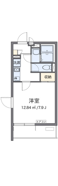 クレイノアンジュ鶴間 間取り図