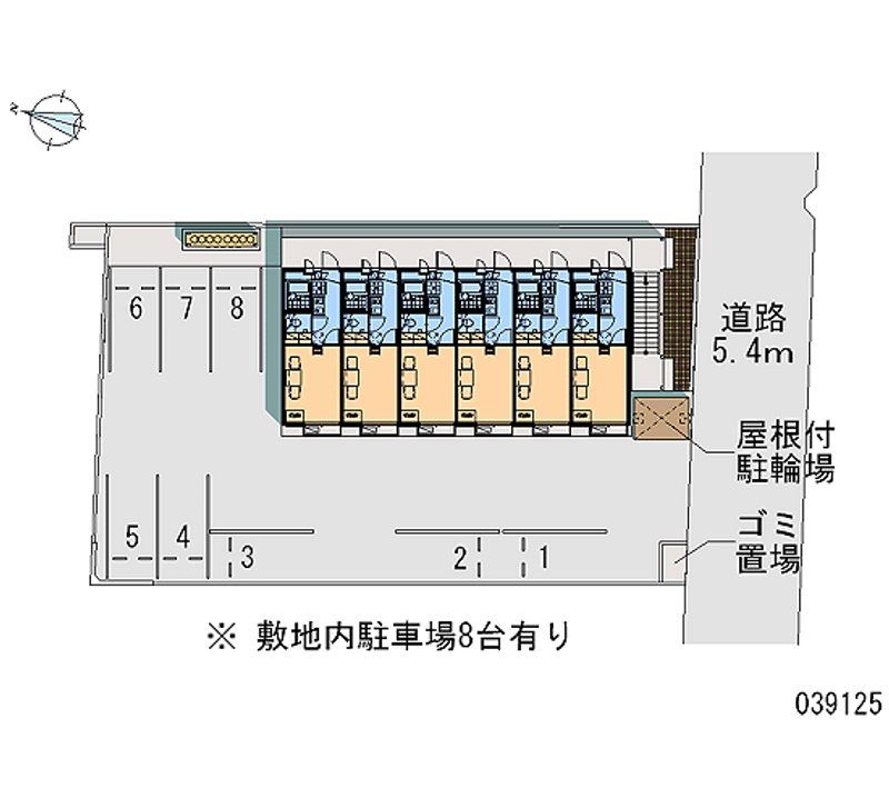 レオパレスラッキーサン 月極駐車場