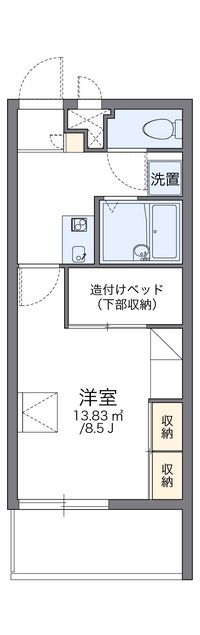 レオパレス又吉 間取り図