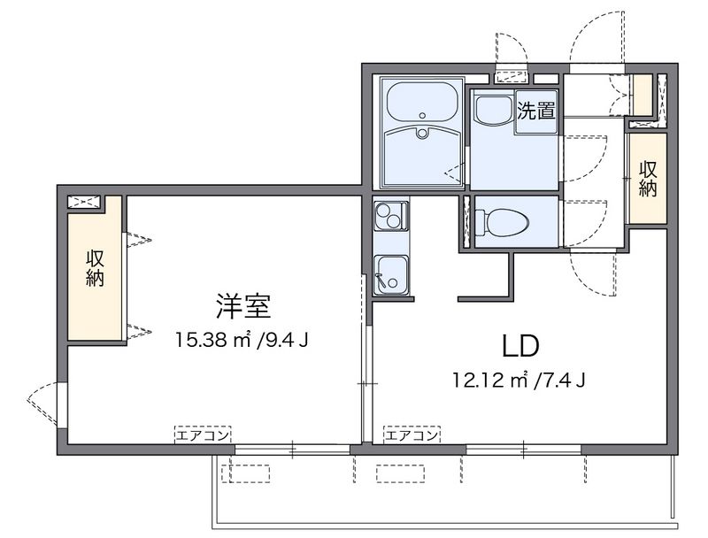 レオネクストサンドリーム 間取図